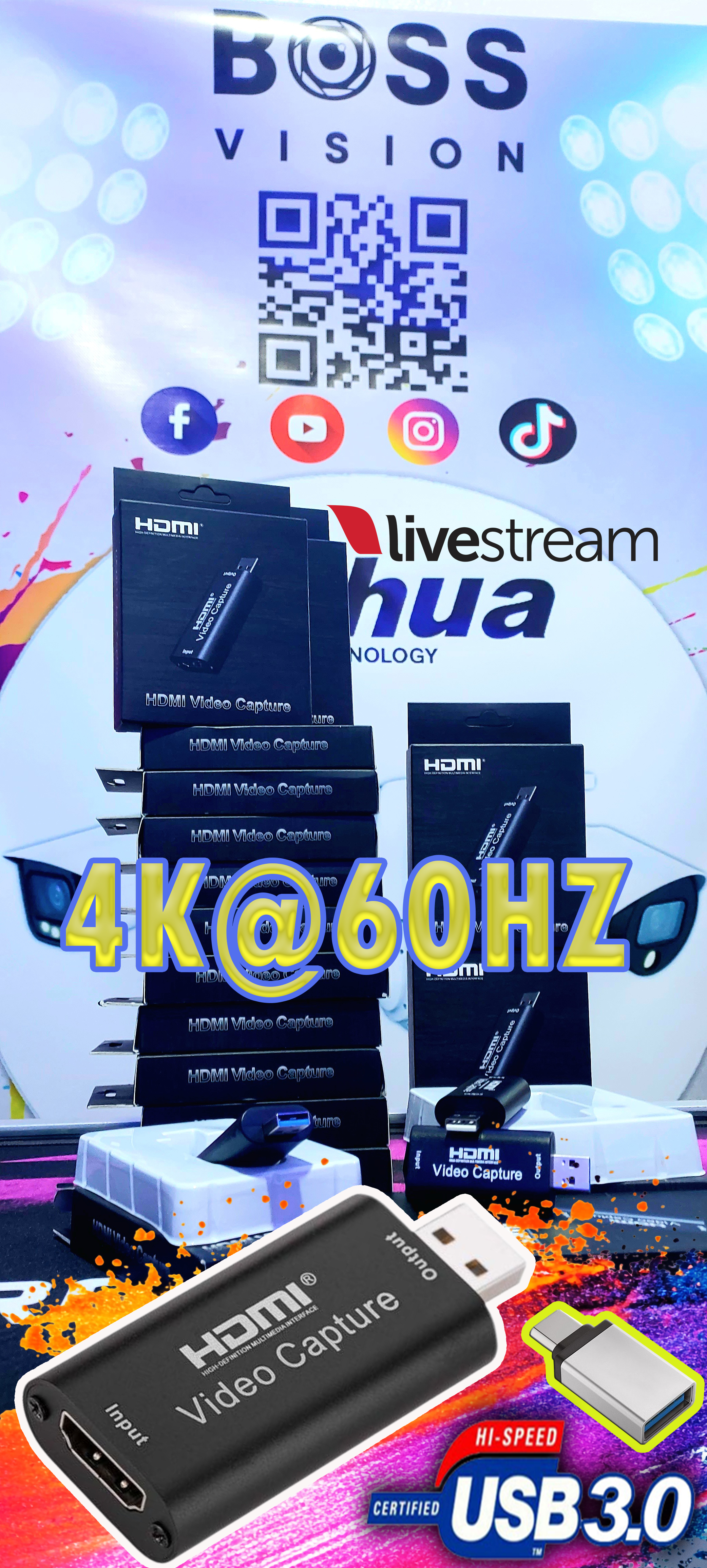 CAPTEUR HDMI VIDEO 4K 3.0/2.0 - Image 2